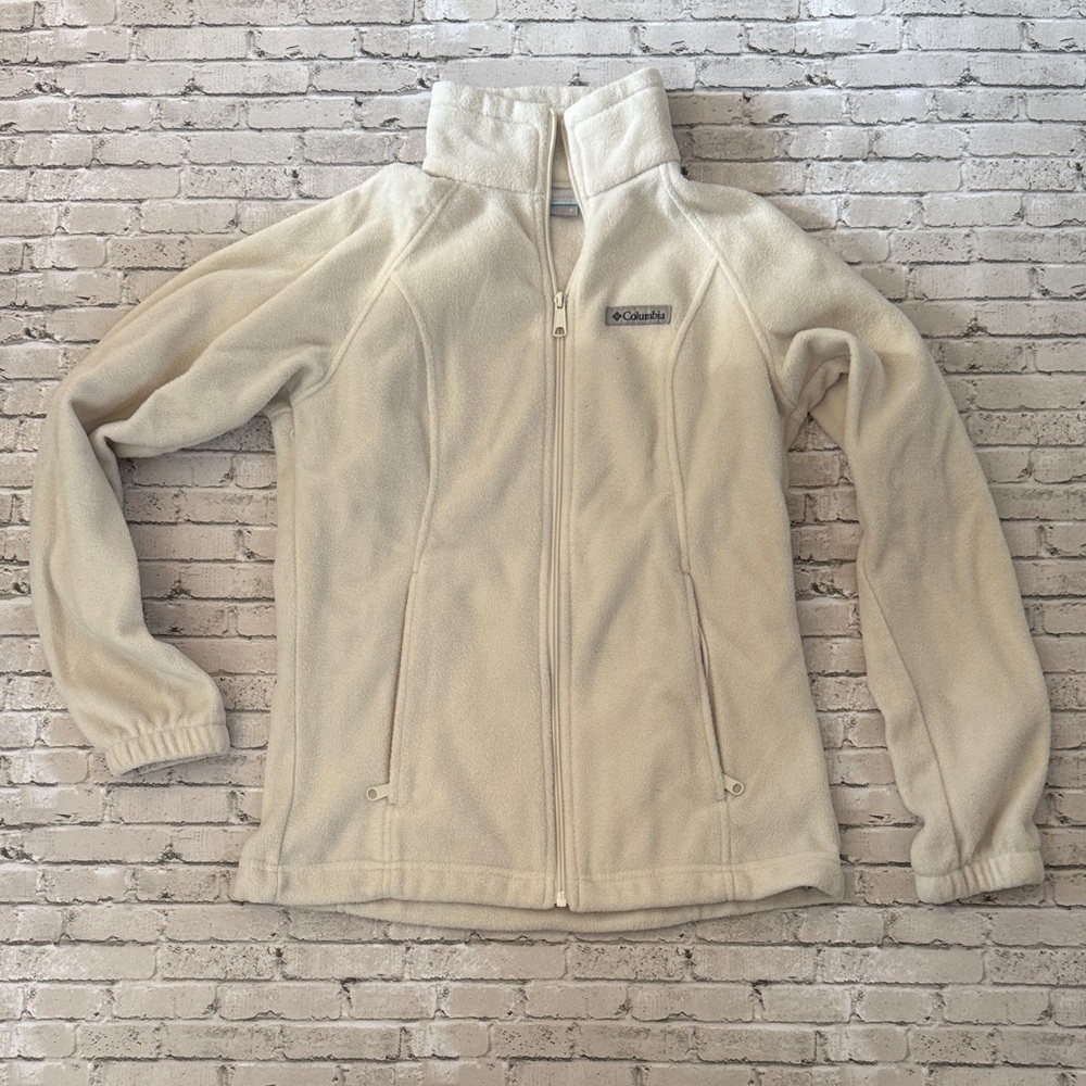 Columbia Women's Tan Fleece Utility Jacket